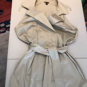 Ann Taylor, Sleeveless trench style cotton dress